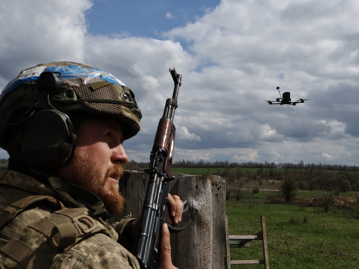 Russia Ukraine War Drone