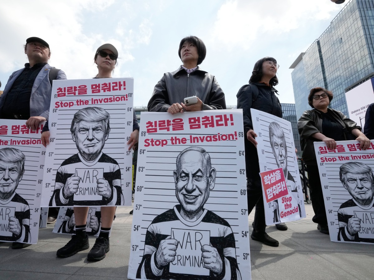 South Korea US Israel Protest 26211  1 