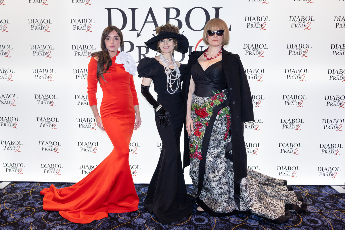 Hostia na premiére filmu Diabol nosí Pradu 2. 