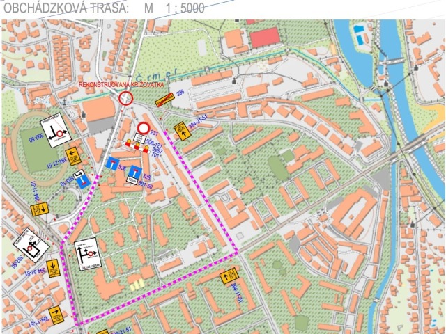 Výstavba kruhovej križovatky v Košiciach na Kostolianskej ceste ide do ďalšej fázy. V máji čakajú vodičov ďalšie obchádzky a obmedzenia.